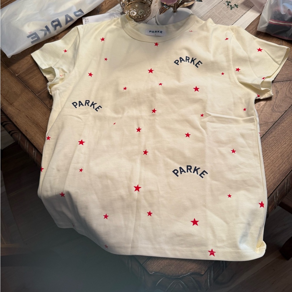 Parke Star Print T-Shirt